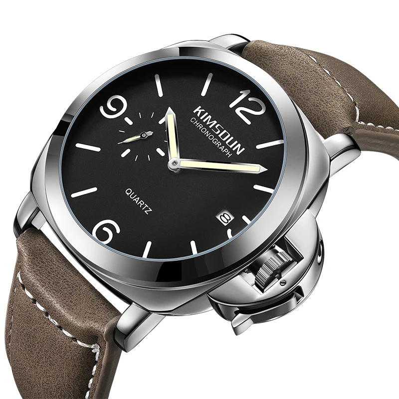 

2022 Luxury Top Brand Sport Watch Men Waterproof Quartz Leather Military Wrist Watch Men Army Clock Male relojes hombre hodinky