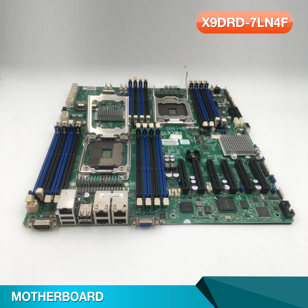 

X9DRD-7LN4F для материнской платы супермикро сервера 2011 Dual X79 E5-2600 семейство ECC DDR3 LGA2011 PCI-E 3,0