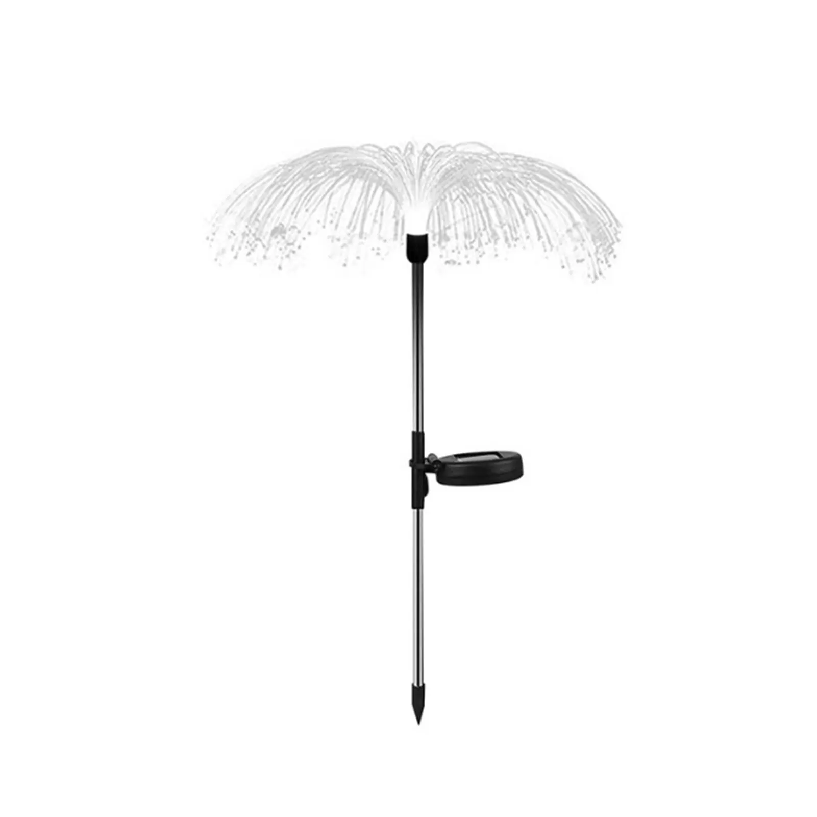 

Outdoor Pathway 7 Colors Solar Powered Courtyard LED Jellyfish Luminous Decorative Plug-In Garden Light Patio Fiber Optic Lawn