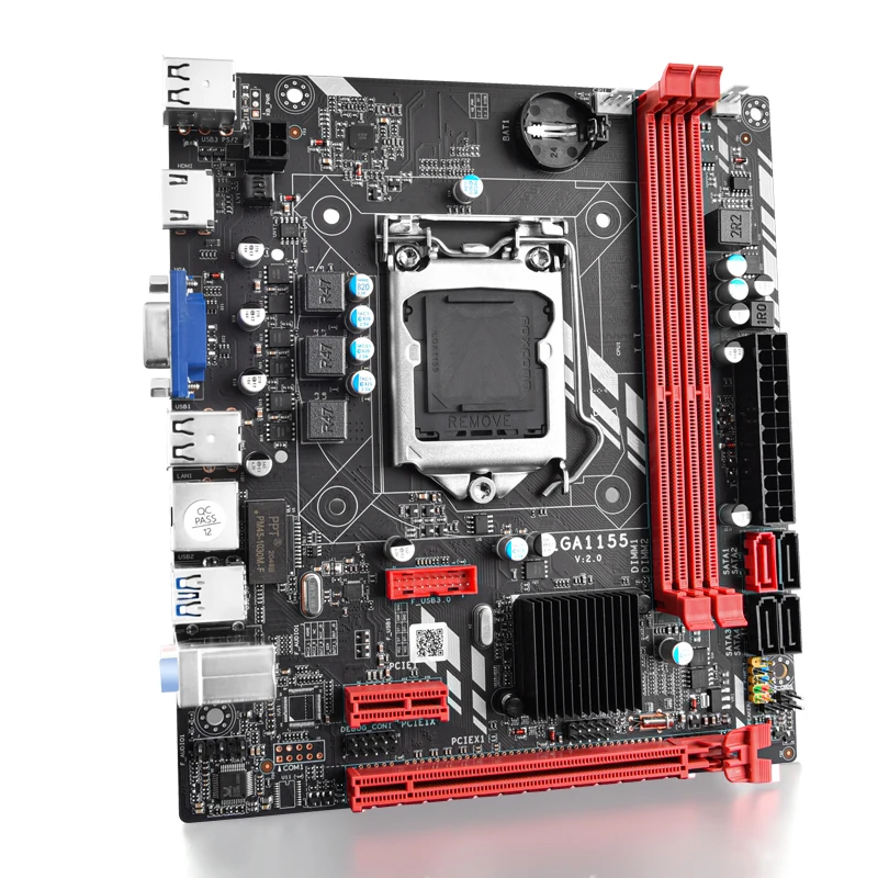 Материнская плата SZMZ B75 LGA 1155 десктопные Материнские платы с поддержкой USB3.0 SATA3