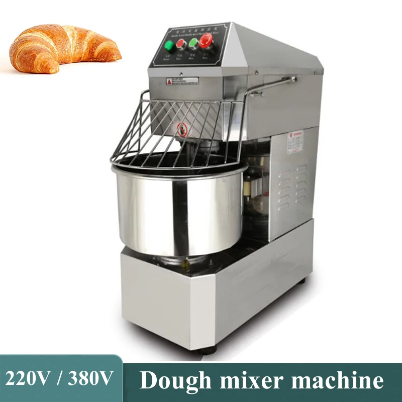 

Commercial Electric Dough Mixer Professional Eggs Blender Kitchen Stand Kneading Machine Dough Making 1500W