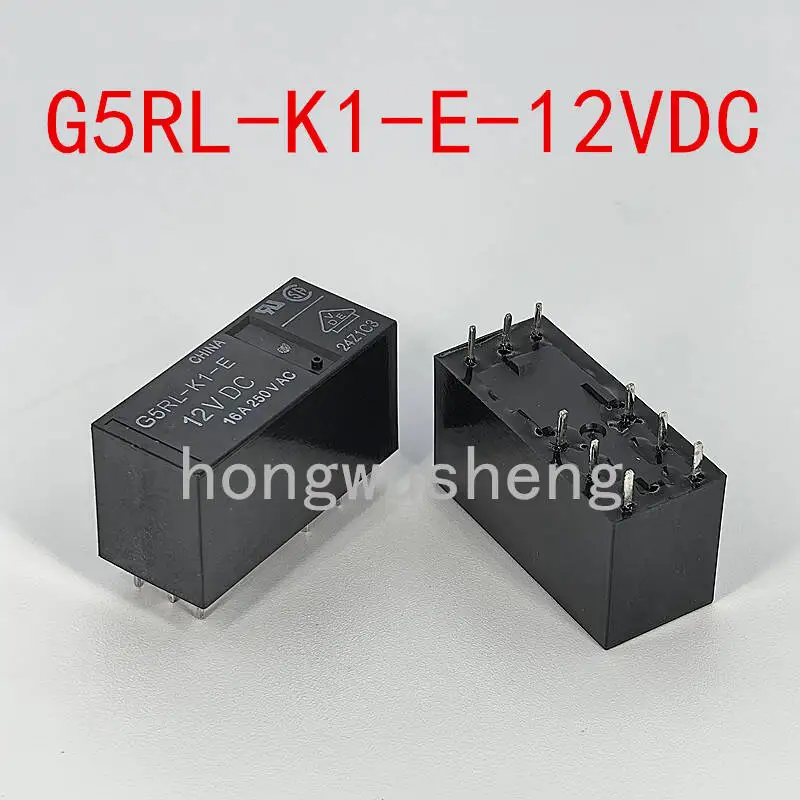 1 шт. реле G5RL-K1-E-12VDC 16A 9 контактов