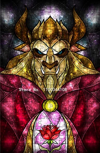 Пазлы Disney Красавица и чудовище детские развивающие Мультяшные игрушки взрослые