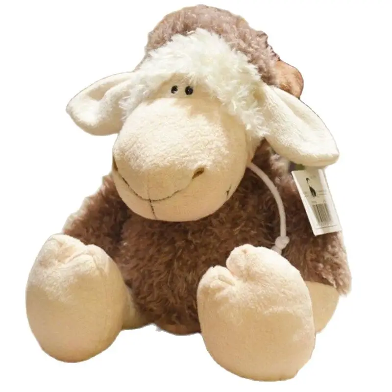 25cm/35cm/50cm Geramny Super Cute Wolf Skin Sheep Fine Plush Toys Birthday Gift 1pcs | Stuffed &amp Animals