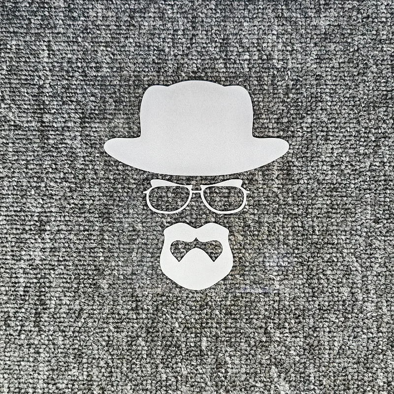 Автомобильные наклейки Breaking Bad Walter White Heisenberg, забавные светоотражающие наклейки для крышки топливного бака, козы, мотоциклов, автостайлинг (art.: 3920cc9bbb015) - 3920cc9bbb015
