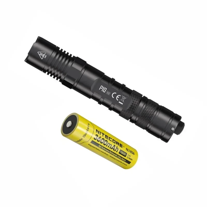 

NITECORE P10 V2 фонарик белый 1100 люмен
