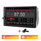 Автомагнитола, 7 дюймов, 2 Din, Android 10, Универсальный Автомобильный мультимедийный плеер для Volkswagen, Volvo, GPS-навигация, стерео, автомобильное головное устройство, Wi-Fi