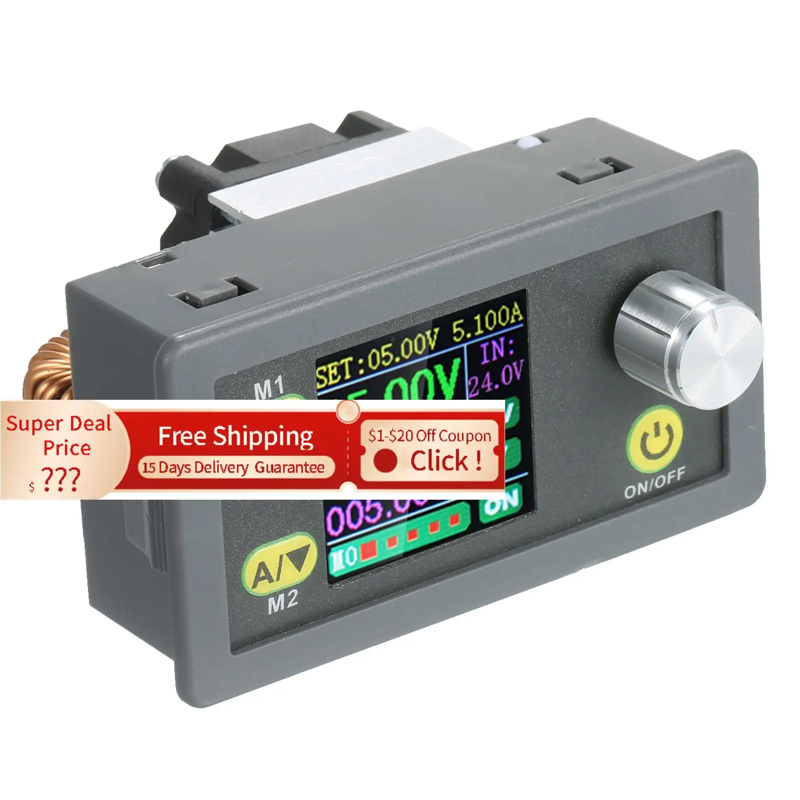 

Voltage Current Programmable Power Supply Module Adjustable Voltage Regulator DataStorage navidad новогодние украшения 2022