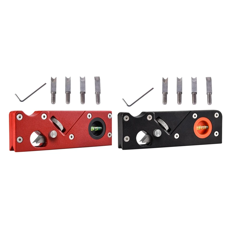 

Cutter Heads And Chamfer Plane For Woodworking Hand Planer For Quick Edge Planing And Radian Corner Plane Trimming