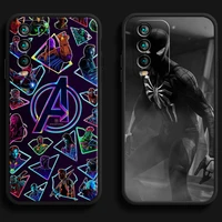 marvel iron man phone cases for xiaomi redmi 7 7a 9 9a 9t 8a 8 2021 7 8 pro note 8 9 note 9t soft tpu carcasa back cover funda