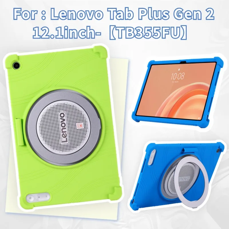 Фото Чехол для Lenovo Tab Plus Gen 2, 12,1 дюйма, 2026 TB355FU, противоударный чехол для планшета MOTO PAD 70 GROOVE 12,1 дюйма, Funda Capa №4