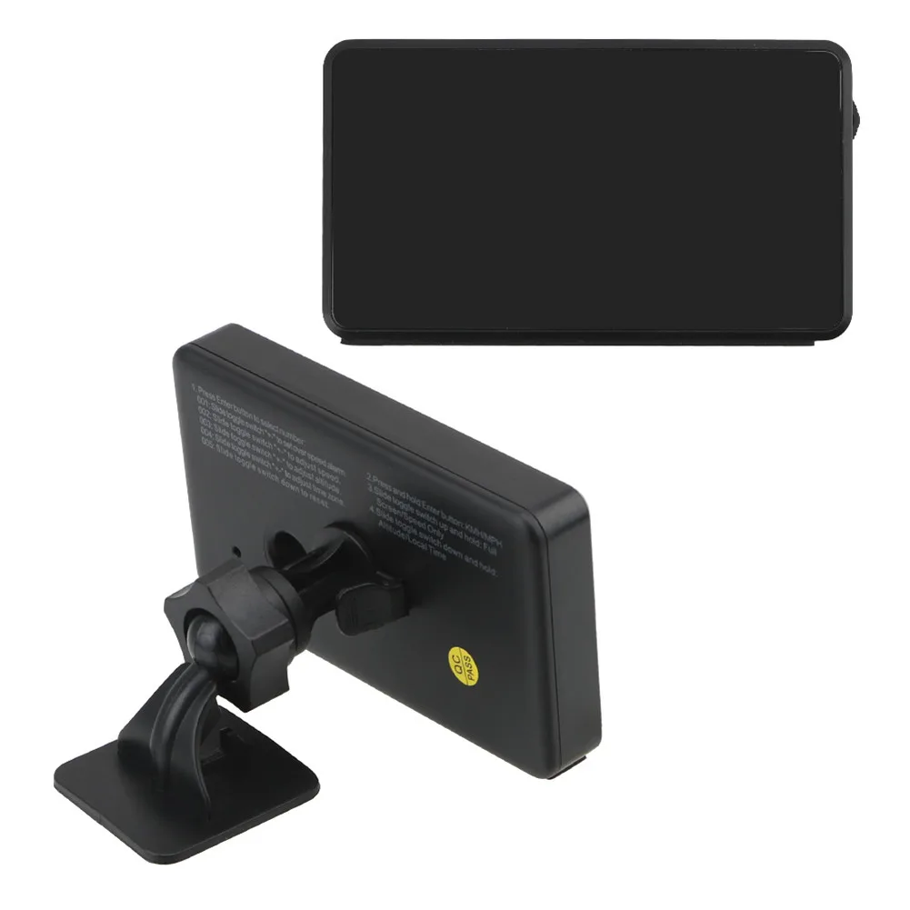 Универсальный цифровой автомобильный GPS Спидометр км/ч дисплей HUD сигнализация