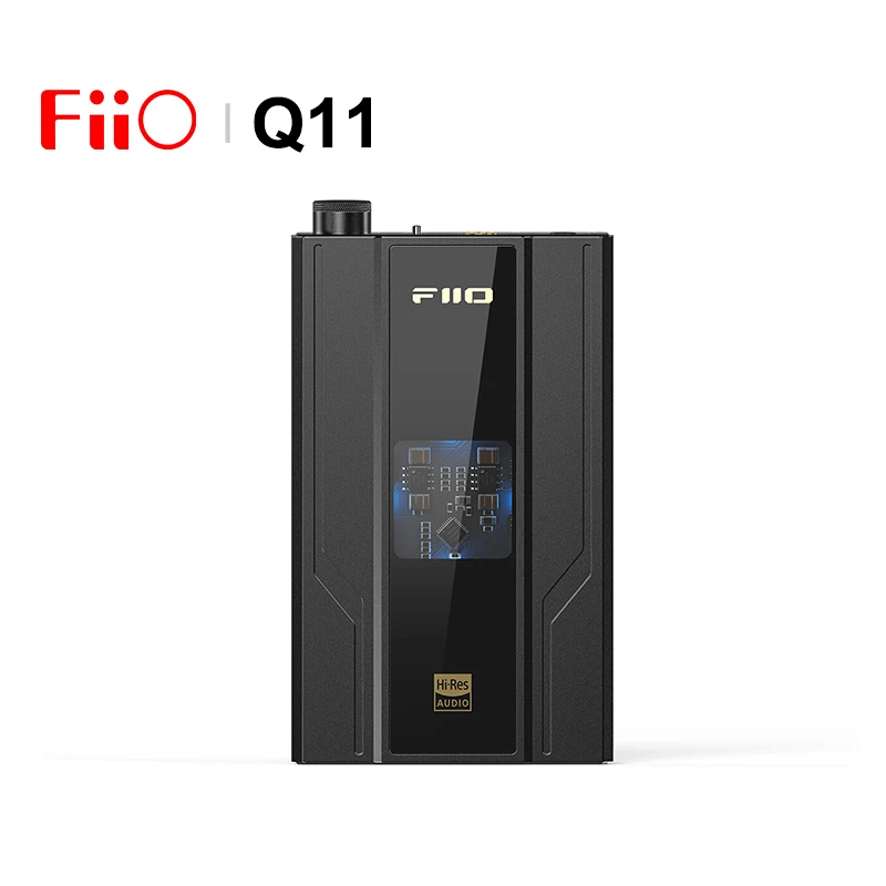 Портативный цифро-аналоговый преобразователь FiiO JadeAudio Q11 с высокой производительностью CS43198, чип PCM384 DSD256