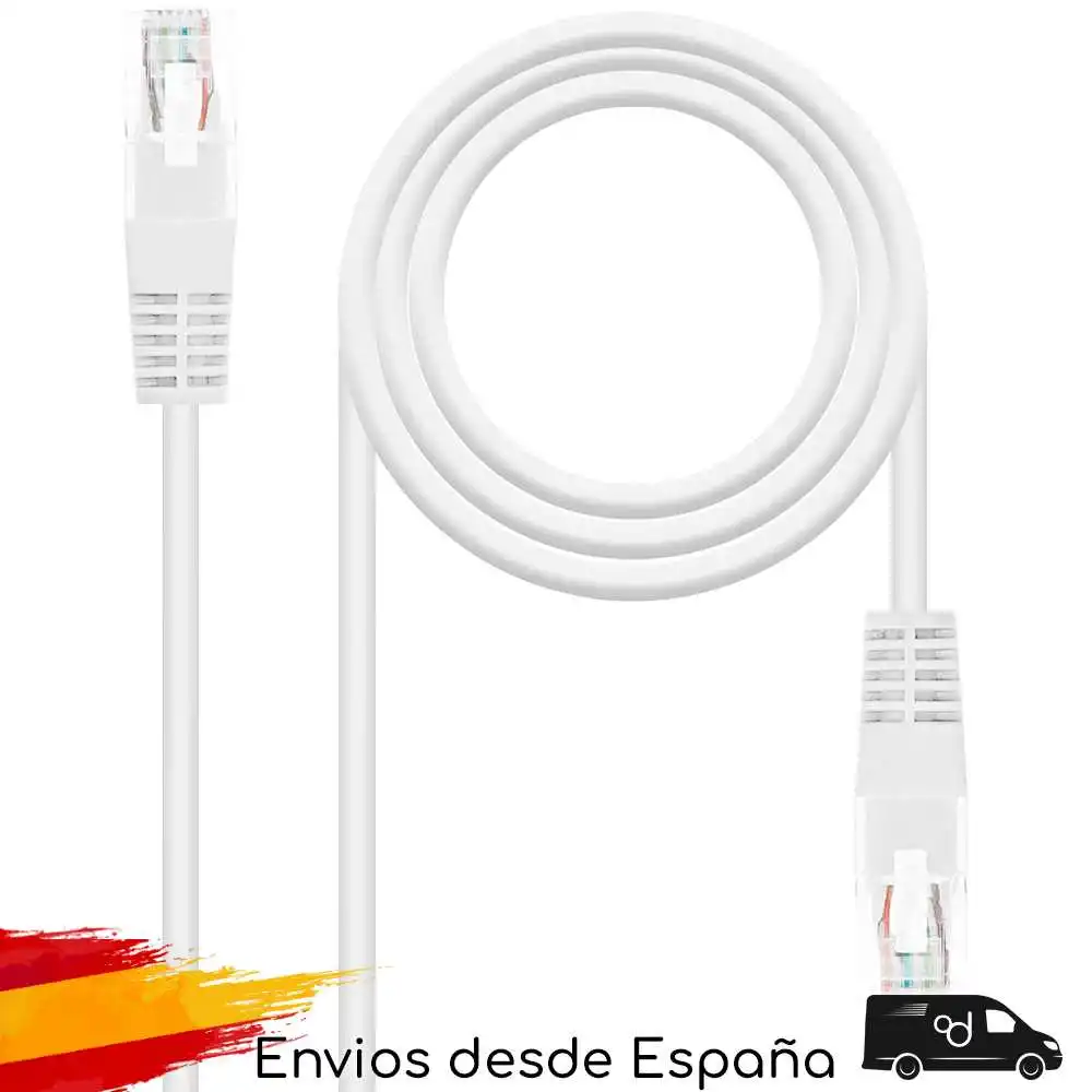 Сетевой кабель Nanocable UTP RJ45 Ethernet LAN локальный сетевой для ПК ноутбука коммутатор