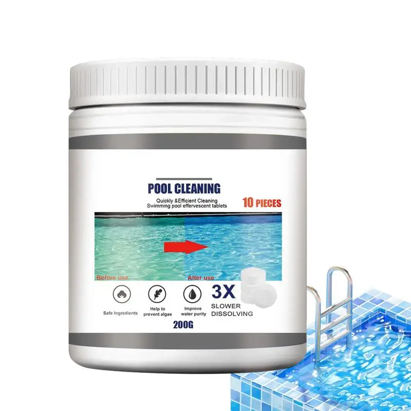 Шипучие таблетки для бассейна очиститель гидромассажной ванны