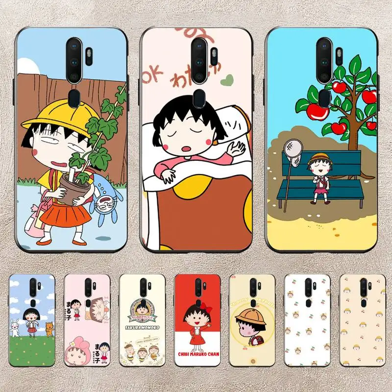 

Cartoon Chibi Maruko Chan Phone Case For Redmi 9A 8A 6A Note 9 8 10 11S 8T Pro Max 9 K20 K30 K40 Pro PocoF3 Note11 5G Case