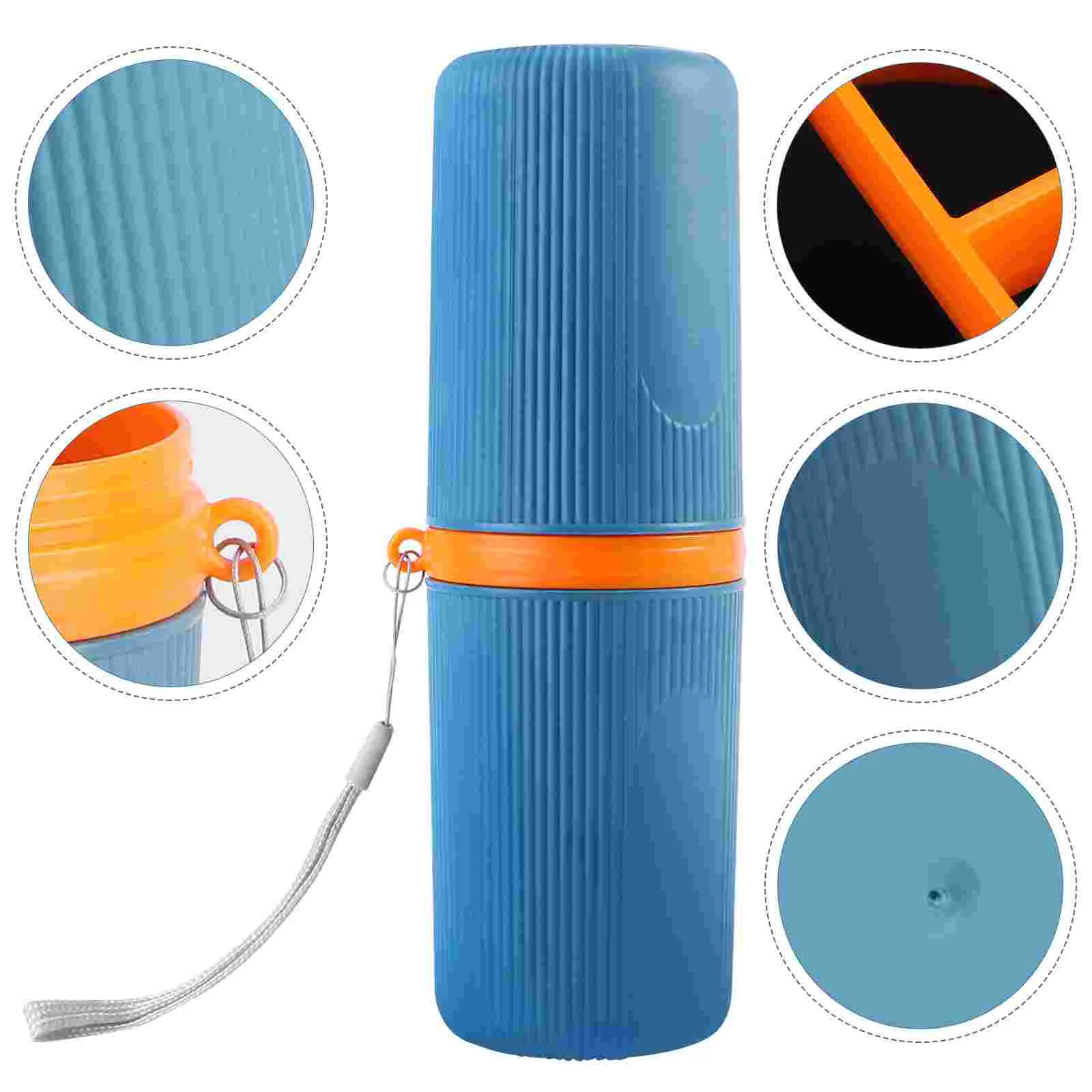 

Toothpaste Travel Case Holder Container Portablebox Cover Outdoor Cup Storage Proof Boxes Hotelcarrier Cups Trip Businesswashing