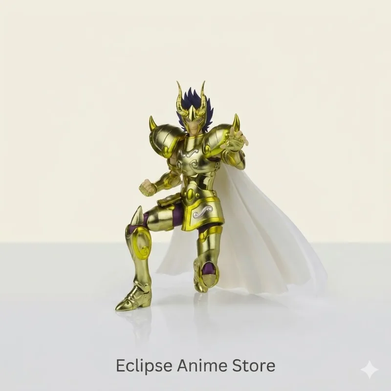 Фото В наличии: Коллекционная фигурка Saint Seiya ST Capricorn Shura Myth Cloth EX Gold Diecast Metal Armor, игрушка-подарок №5