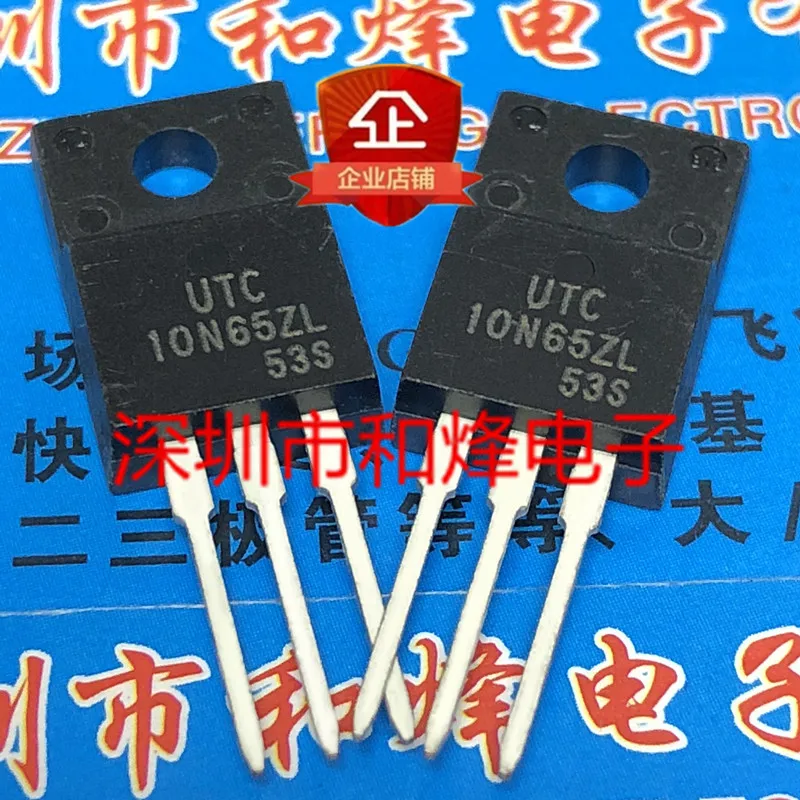 

Оригинальные новые модели UTC10N65ZL TO-220F 650V 10A, 30 шт.