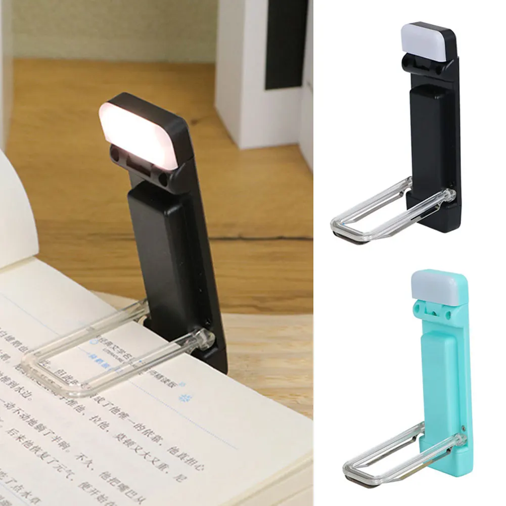 Прикрепляемая книжка-Закладка с таймером USB перезаряжаемая лампа для чтения