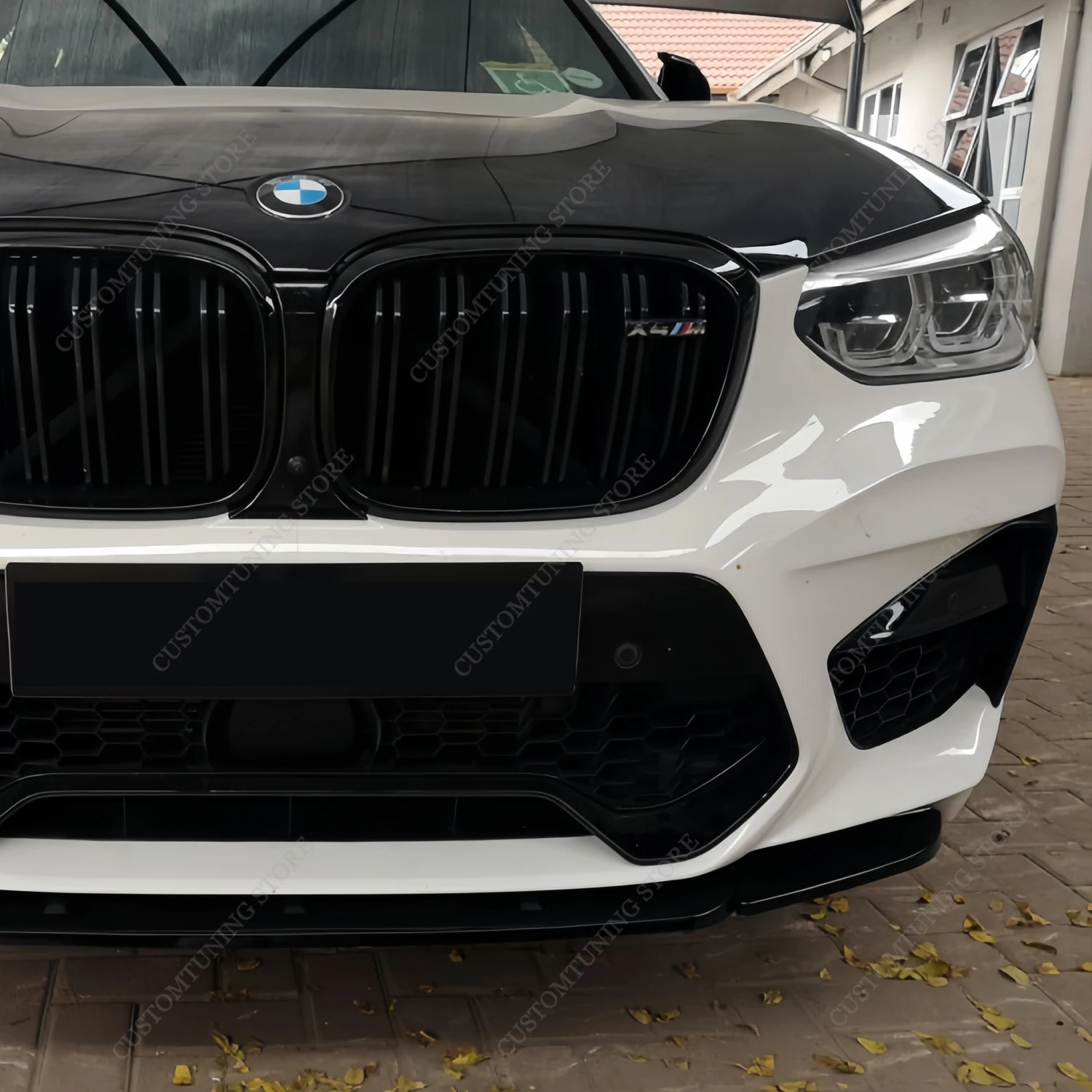 Фото Диффузор для переднего бампера BMW F97 X3M F98 X4M M, 2019-2021 №3