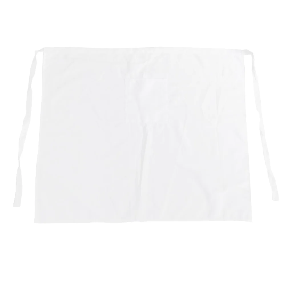 

Unisex White Waist Apron with Pockets, Server Apron for Adults, Waitress, Men or for Kitchen or Home gadgets and Aprons women