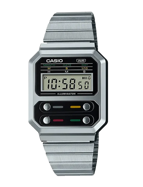 Японские наручные часы Casio Vintage A100WE-1A |
