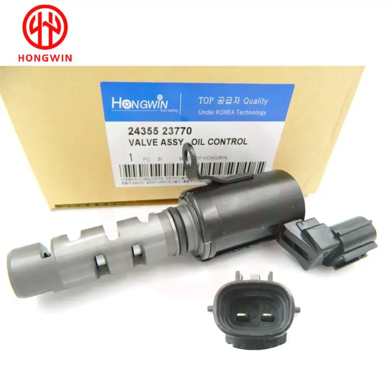 Genious No.24355 23770 Соленоидный клапан управления маслом VVT для HHyundai Elantra 03-12 Tiburon 03-08 L4