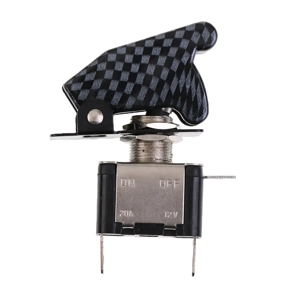 

High Quality DC 12V 20A Red LED Rocker Toggle Switch Universal For
