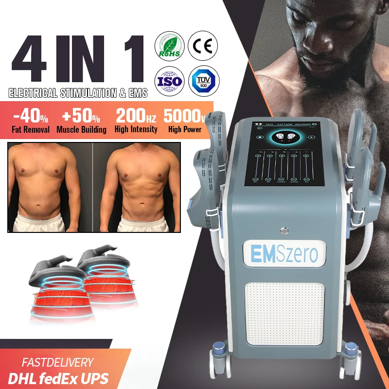

2/4/5 Handles RF Emszero Hi-emt Body Sculpt Portable Muscle Stimulator Electromagnetic Emsslim Neo Fitness Body Slimming Machine