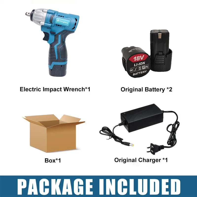 

Электрический аккумуляторный гайковерт Keuhz 16,8 В