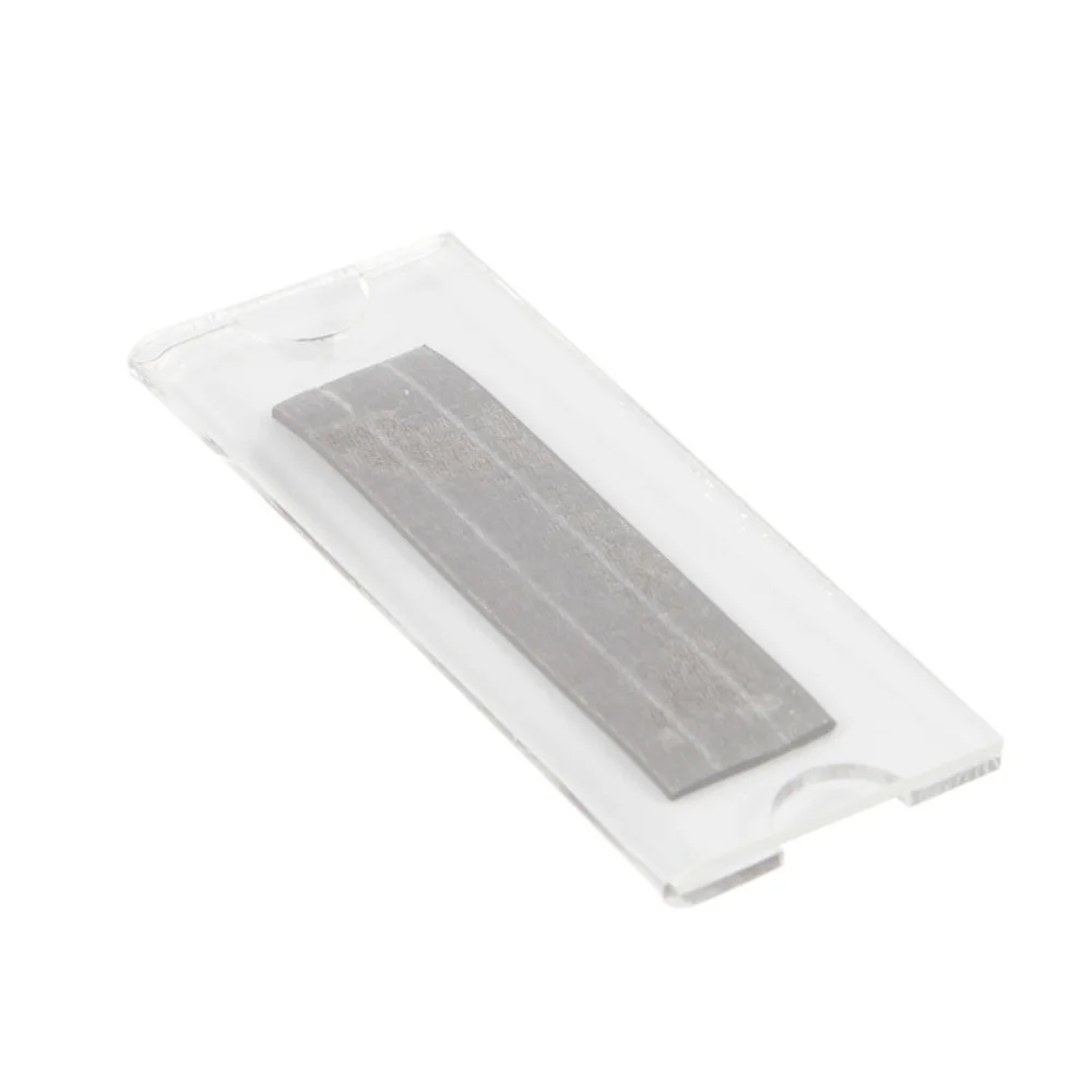 

Supermarket Shelf Edge Price Tag Sleeve Flat Clear Magnetic Acrylic Sign Holder Frame With Strong Magnet For Metal Surface