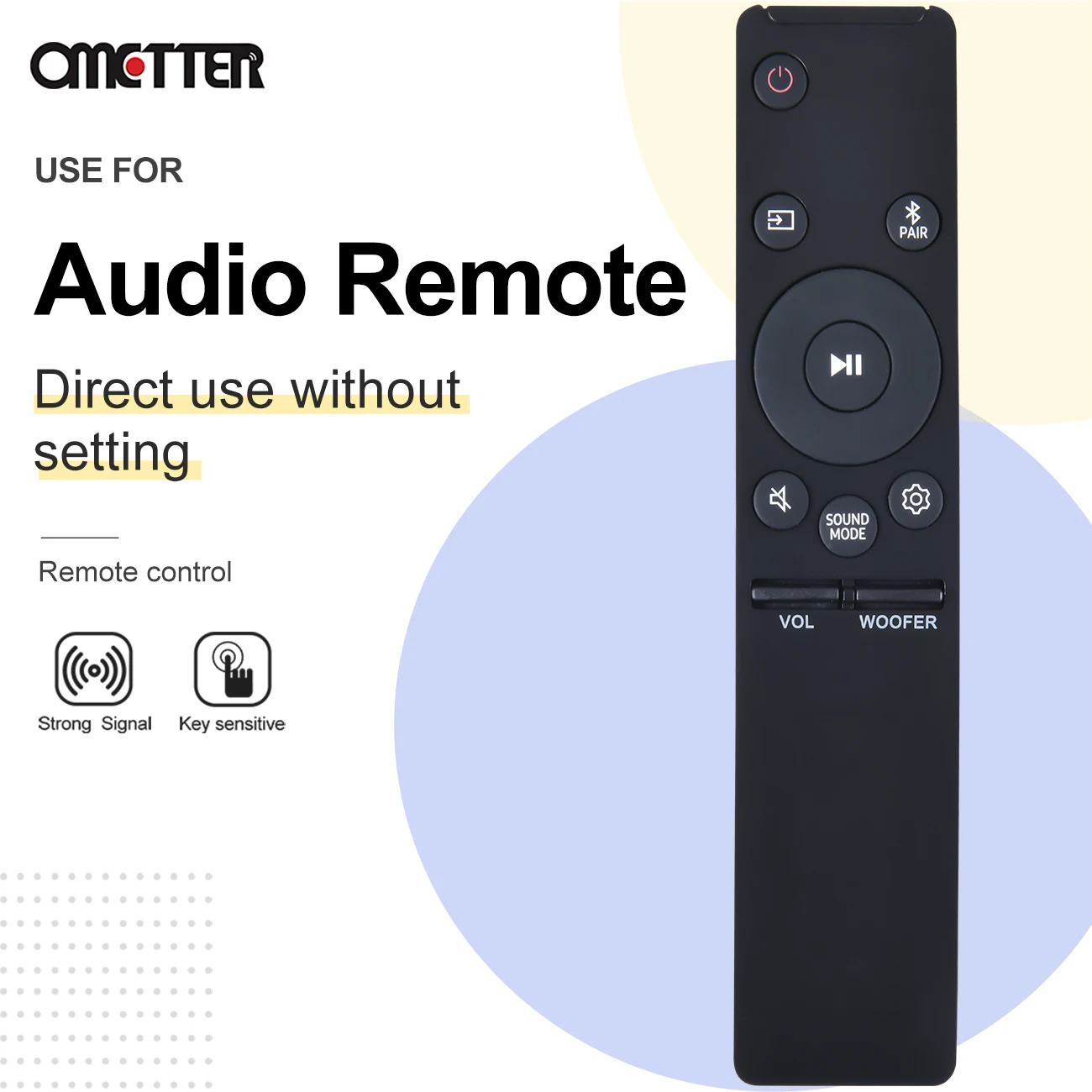 

AH59-02767A Replacement Remote for Samsung Soundbar HW-N650 HW-N450 HW-N550 R450 HW-N450/ZA HW-N550/ZA HW-N650/ZA Speaker System
