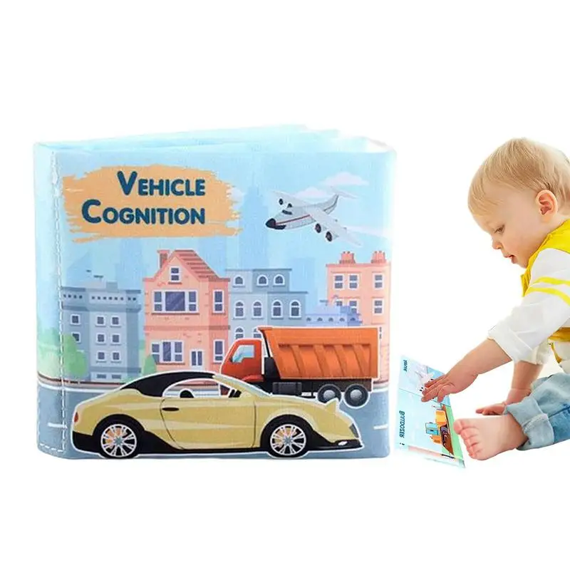 

Мягкая детская книга | Мягкая тканевая книга высокой контрастности | Водонепроницаемые Книги для малышей, Обучающие книжки для раннего разв...