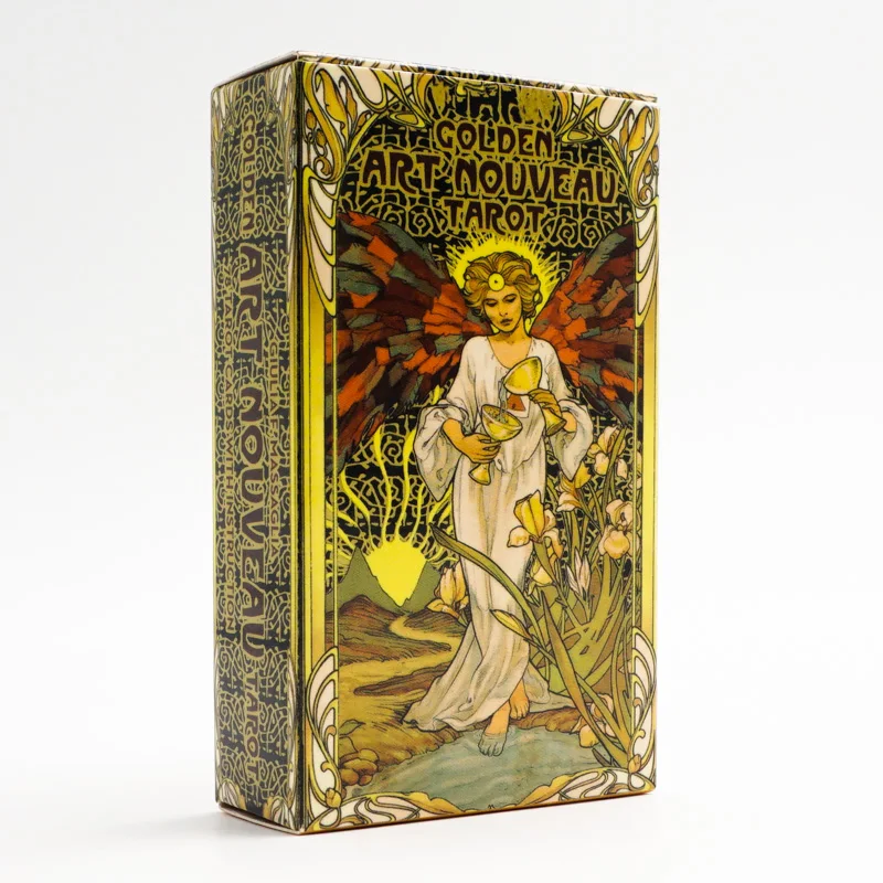 

Golden Art Nouveau Tarot Tarot Deck Tarot Card Tarot Deck Oracle Card Tarot Cards The Deck for Fate Divination Tarot Deck