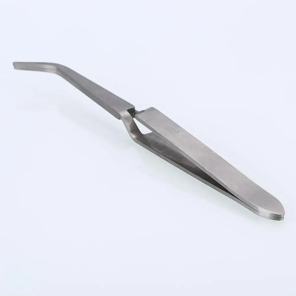 

1PC Nail Art Shaping Clip Cross Lock Tweezers Manicure Tool UV Gel Tool Stainless Steel Nipper Picking Up Rhinestone