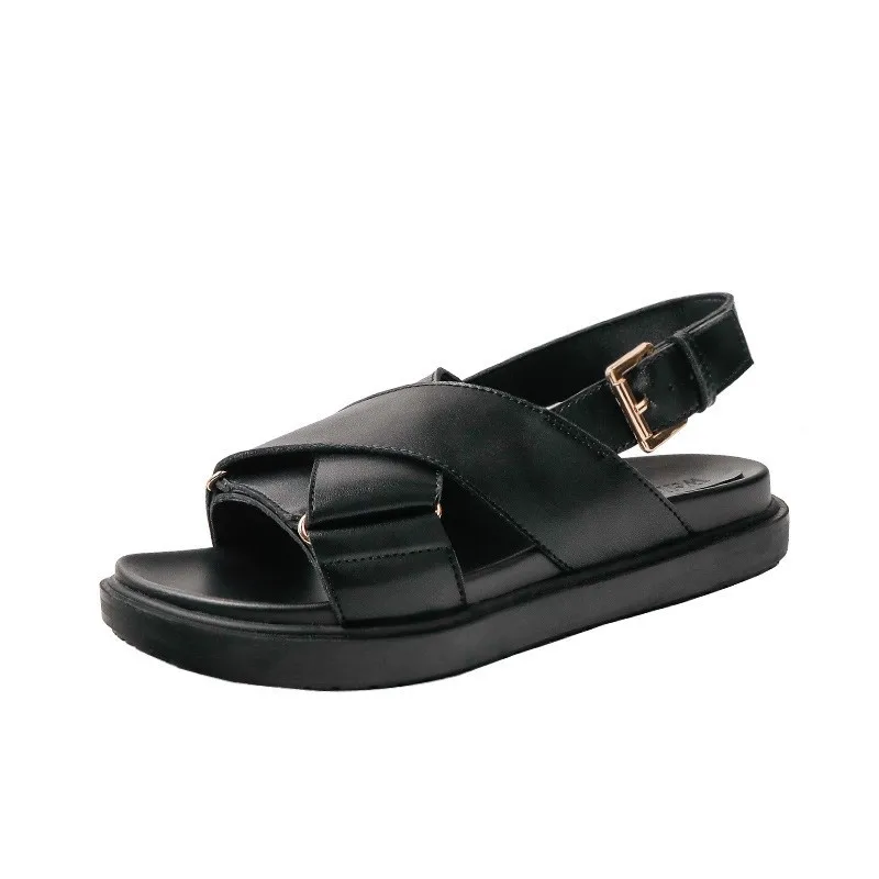

2022 new summer sandals women's outer wear flat sandals fashion shoes TB059-135606218