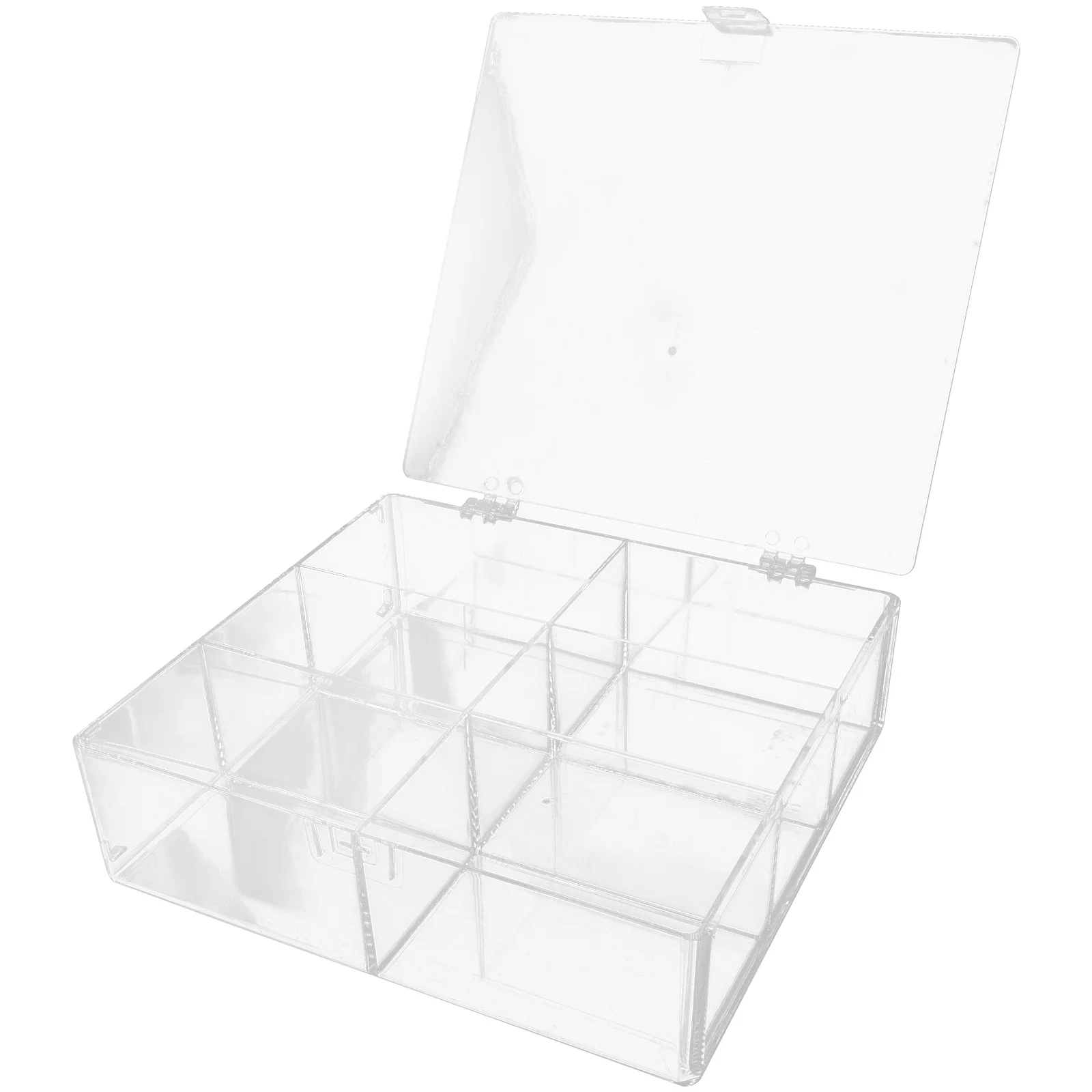 

Cotton Box Swab Case Holder Makeup Storage Sponge Acrylic Make Blender Lipstick Organizer Small Powder Pad Container Puff Up