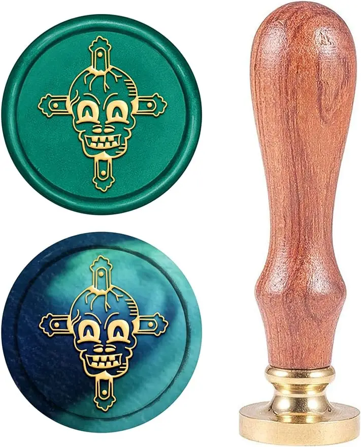 

1 шт., восковая печать для Хэллоуина, 25 мм