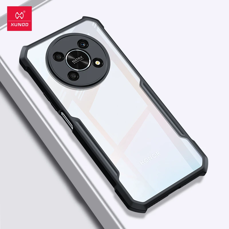 

Xundd Phone Case For Honor X9 5G X30 Bumper Airbags Shockproof Shell,Lens Full Protectio,Back Transparent Cover For Honor X9 5G