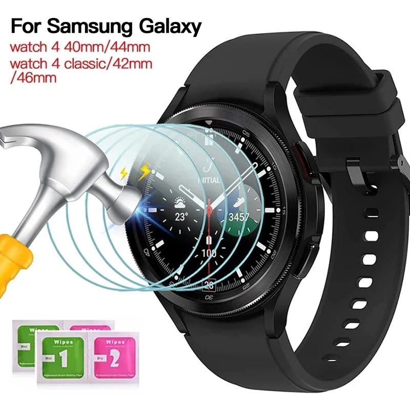Закаленное стекло для Samsung Galaxy Watch 4 40 мм 44 Classic 42 46 HD прозрачная защитная пленка