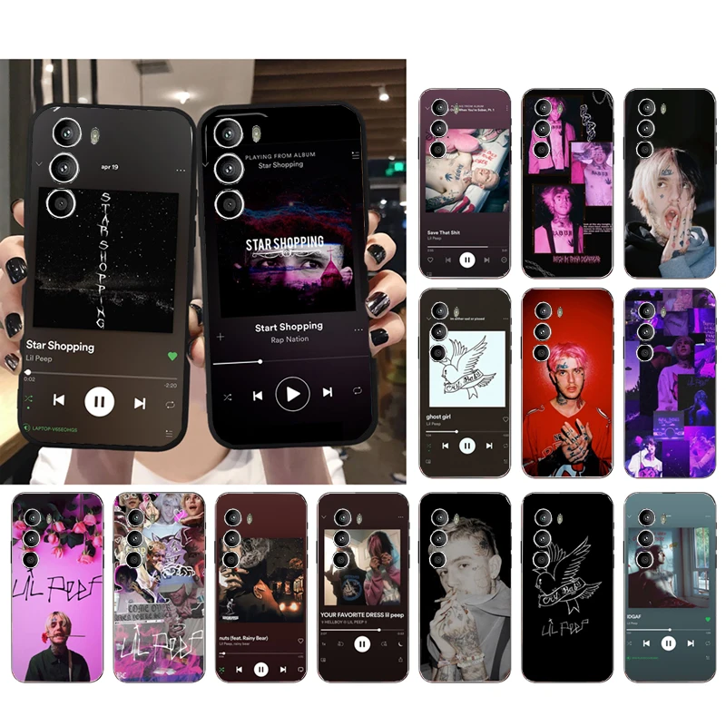 

Lil Peep Hellboy Album Phone Case for Motorola G72 G13 G32 G53 G51 G71 G31 G41 G22 G60 G52 G200 GStylus G30 G10 G20 G50 G Pure