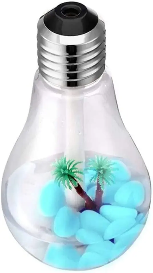 

Difusor Ar Ultrassonico Lampada LED Aromatizador USB