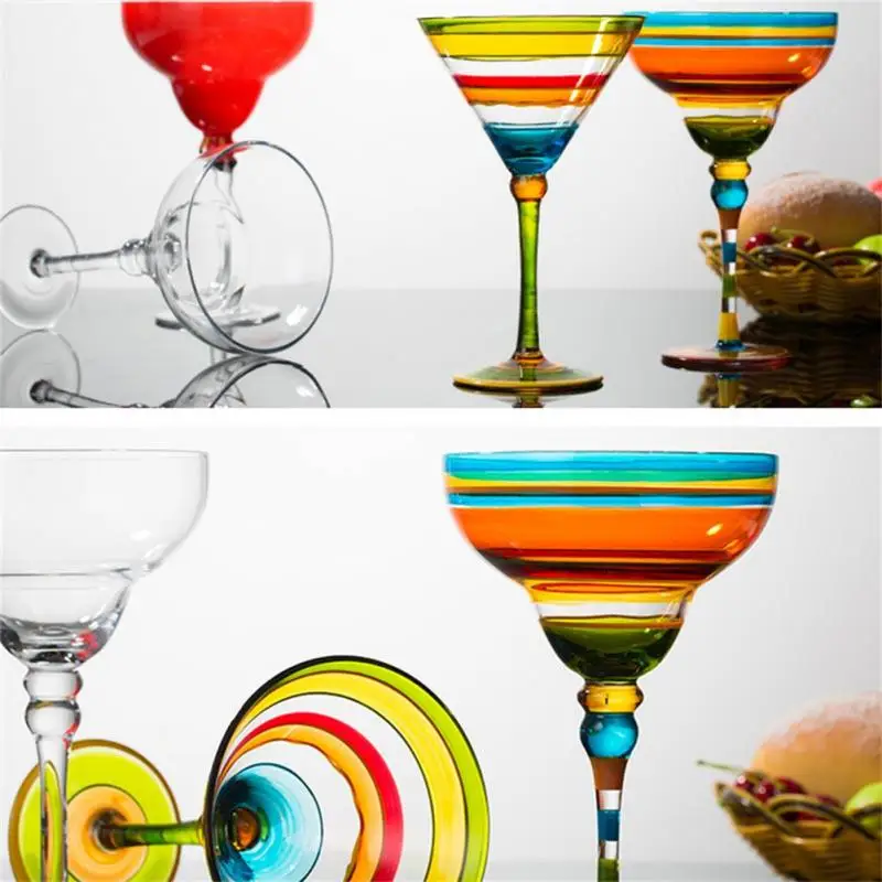 

Crystal Glass Cocktail Ins Margarita Cup Bar Net Red Cups Goblet Creative Wine KTV Champagne Glasses Whiskey Chalice Glass
