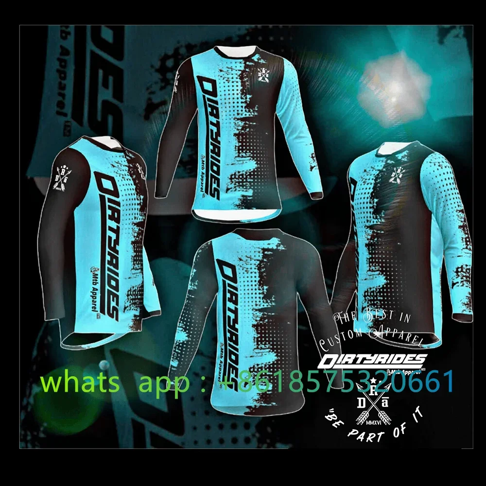 2022 одежда для горного велосипеда Джерси мотокросса трюков мужская рубашка
