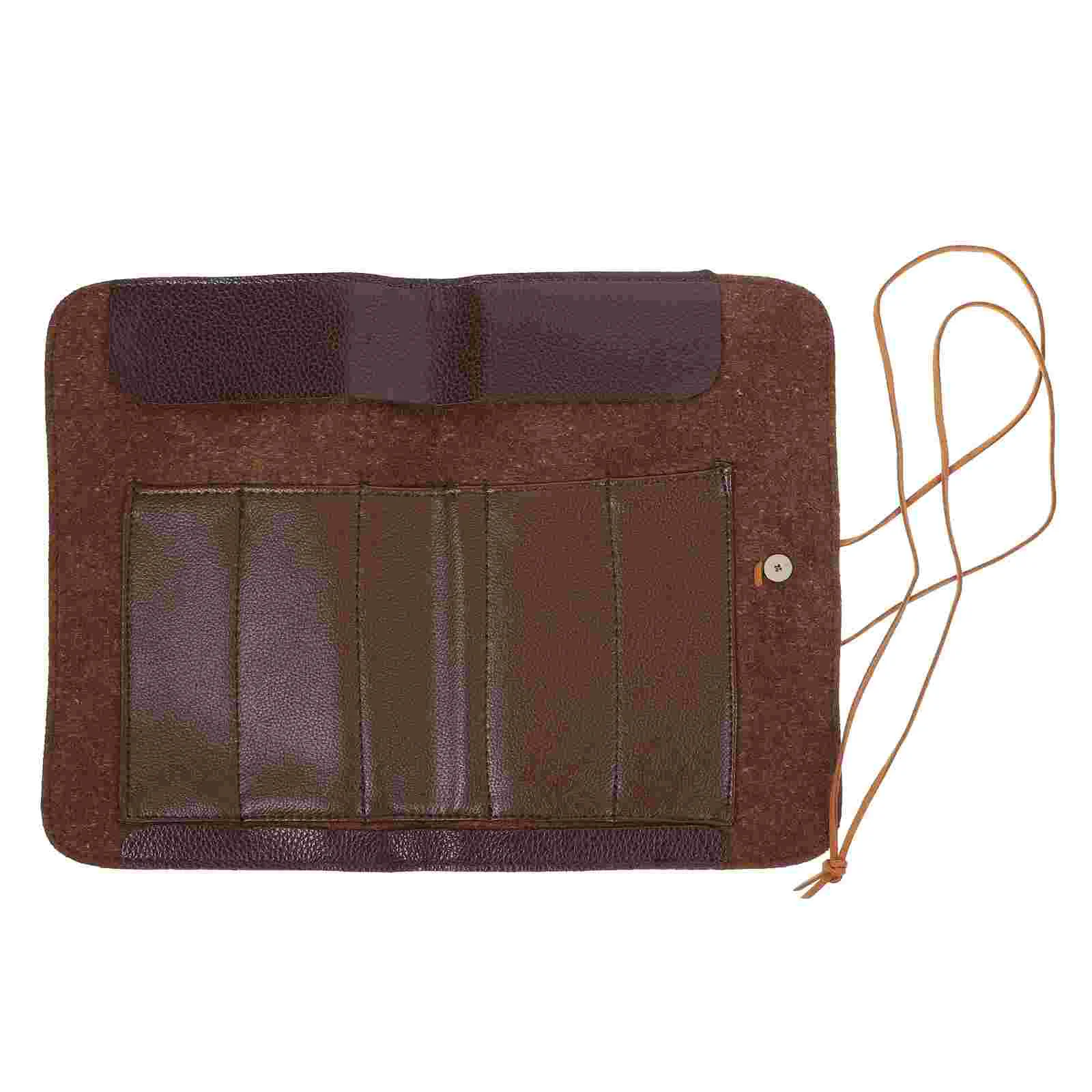 

Roll Tool Up Pouch Carving Chef Storage Case Cutlery Chisel Professional Belt Wrench Pouches Rollable Pu Set Chef’S Cover