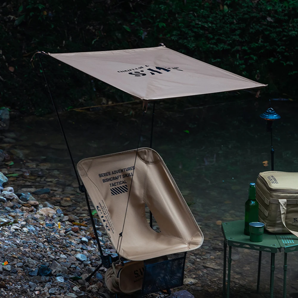 Регулируемый солнцезащитный козырек с УФ-защитой для кресел Helinox легкий складной