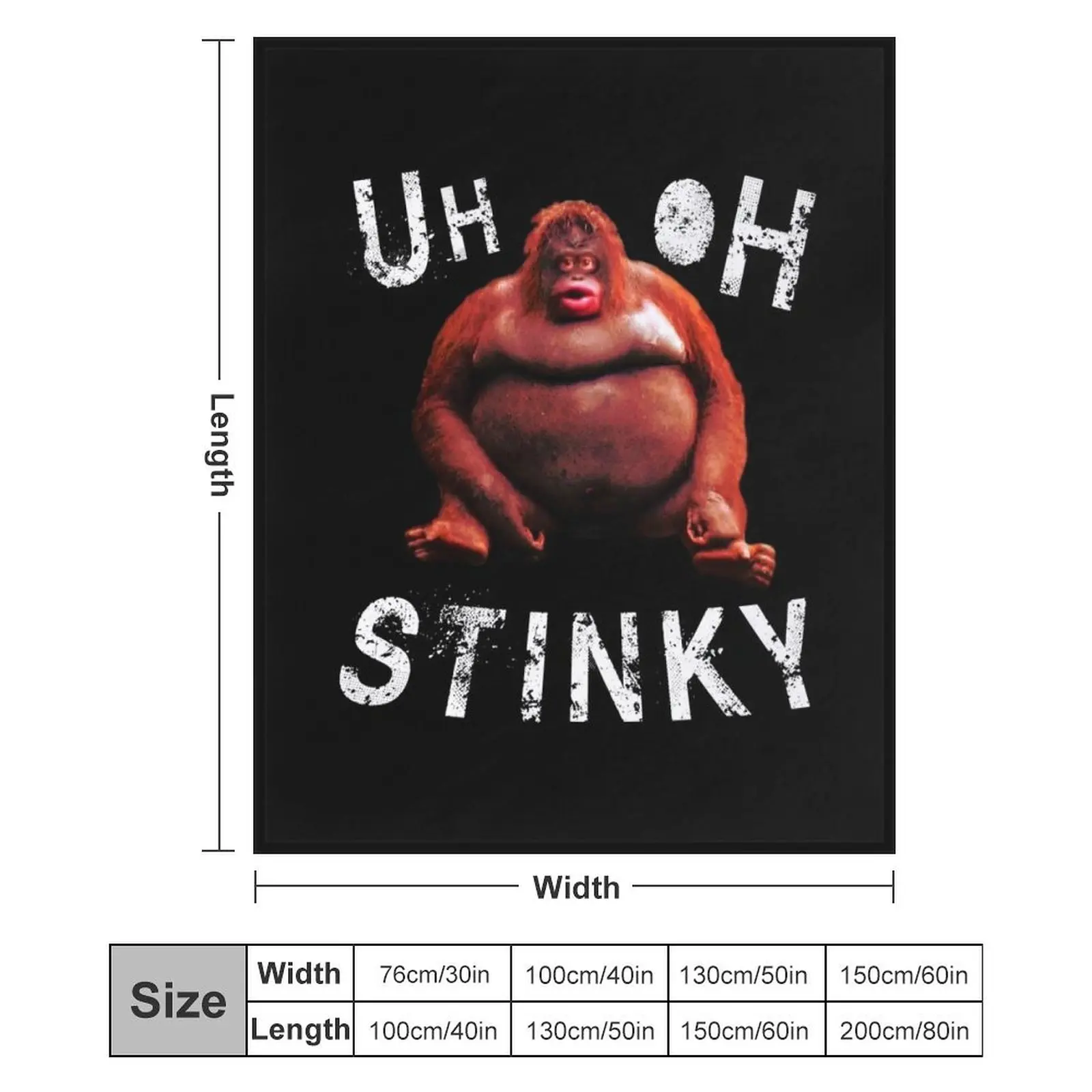 Уэй О Stinky Le Monke забавное одеяло Dank Meme мягкие детские одеяла для волос