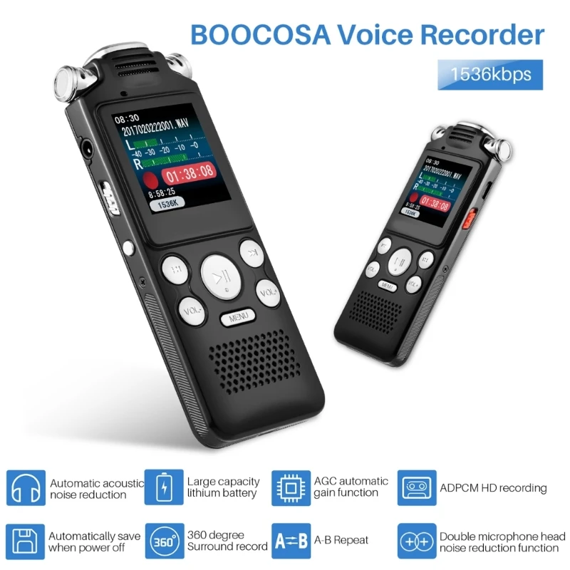 Usb Pen Mp3 Wav Noise Cancellation For Time Recorder Sound T