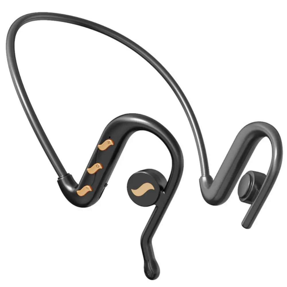 

New 90mah Bone Conduction Earphone K89 With Microphone Bluetooth-compatible Headset Sports Stereo Bone Conducting Tws Earbuds